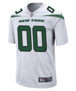 Alternative view of New York Jets Nike Custom Game Jersey – White