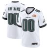 Philadelphia Eagles Nike Super Bowl LIX Custom Game Jersey – White