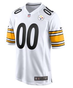Alternative view of Pittsburgh Steelers Nike Game Custom Jersey – White