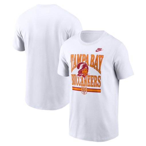 Tampa Bay Buccaneers Nike 50th Season Essential T-Shirt – White