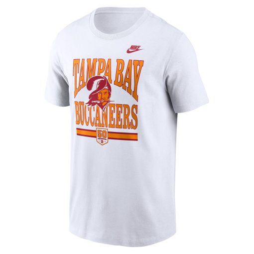 Tampa Bay Buccaneers Nike 50th Season Essential T-Shirt – White - Image 2