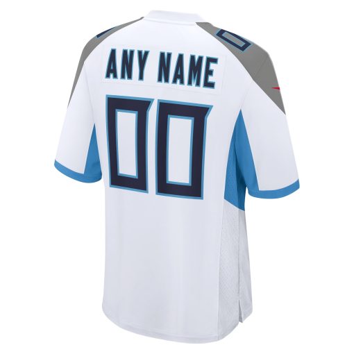 Tennessee Titans Nike Custom Game Jersey – White - Image 3