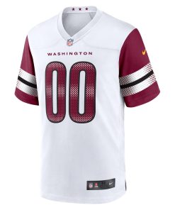 Alternative view of Washington Commanders Nike Game Custom Player Jersey – White