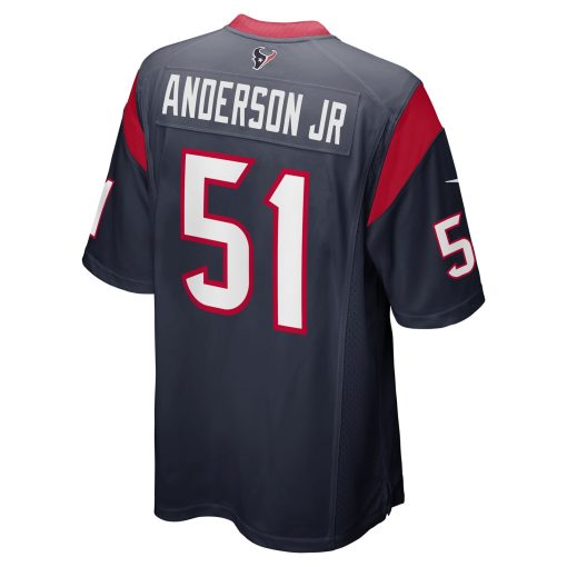 Will Anderson Jr. Houston Texans Nike  Game Jersey – Navy - Image 3