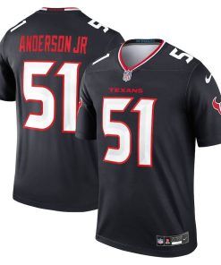 Will Anderson Jr. Houston Texans Nike Team Legend Player Performance Top – Navy