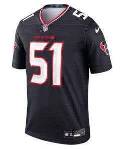 Alternative view of Will Anderson Jr. Houston Texans Nike Team Legend Player Performance Top – Navy