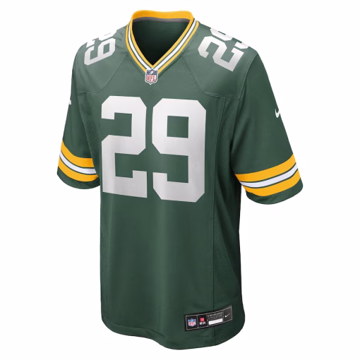 Men’s Green Bay Packers Xavier McKinney Nike Green Team Game Jersey - Image 2