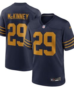 Xavier McKinney Green Bay Packers Nike The 1923 Classic Game Jersey – Navy
