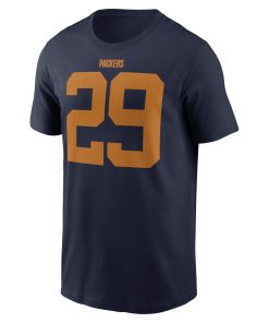 Alternative view of Xavier McKinney Green Bay Packers Nike The 1923 Classic Name & Number T-Shirt – Navy