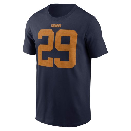 Xavier McKinney Green Bay Packers Nike The 1923 Classic Name & Number T-Shirt – Navy - Image 2