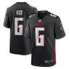 Younghoe Koo Atlanta Falcons Nike Team Game Jersey – Black