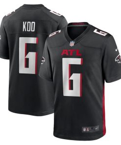Younghoe Koo Atlanta Falcons Nike Team Game Jersey – Black