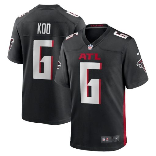 Younghoe Koo Atlanta Falcons Nike Team Game Jersey – Black