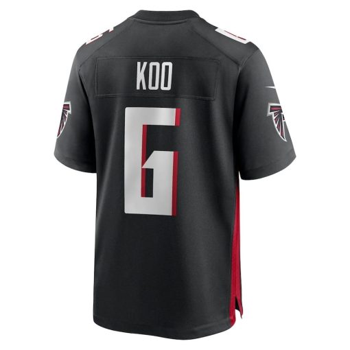Younghoe Koo Atlanta Falcons Nike Team Game Jersey – Black - Image 3