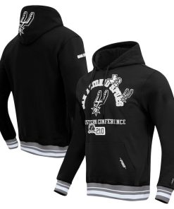 San Antonio Spurs Pro Standard Area Code Pullover Hoodie – Black