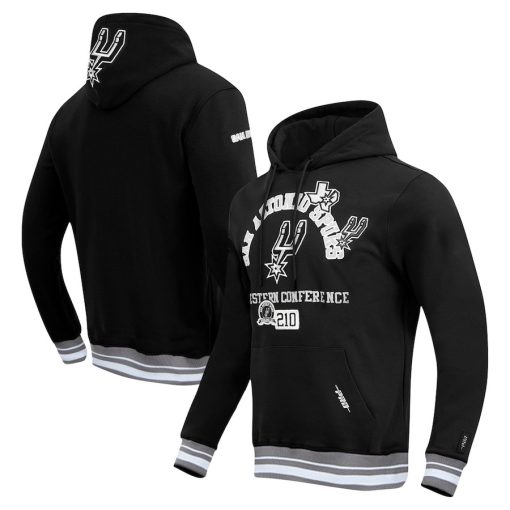 San Antonio Spurs Pro Standard Area Code Pullover Hoodie – Black