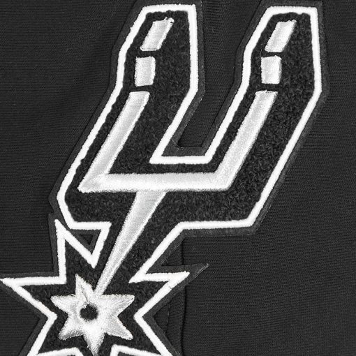 San Antonio Spurs Pro Standard Area Code Pullover Hoodie – Black - Image 5
