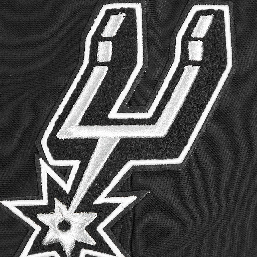 San Antonio Spurs Pro Standard Area Code Pullover Hoodie – Black - Image 5