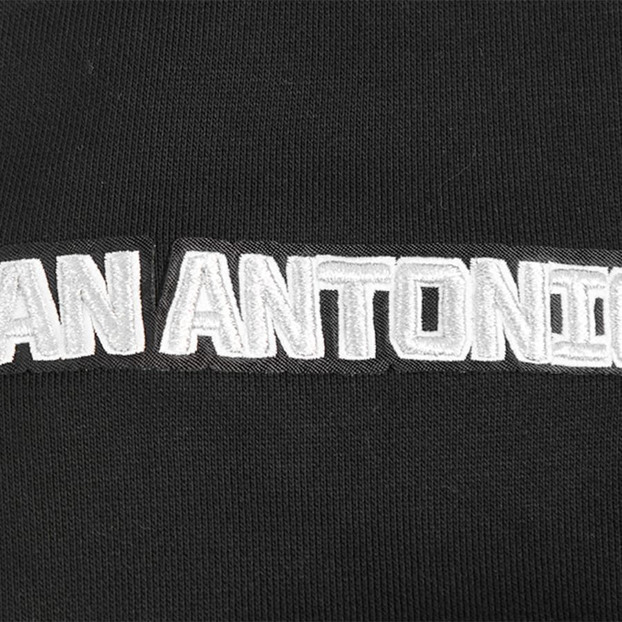 San Antonio Spurs Pro Standard Area Code Pullover Hoodie – Black - Image 6