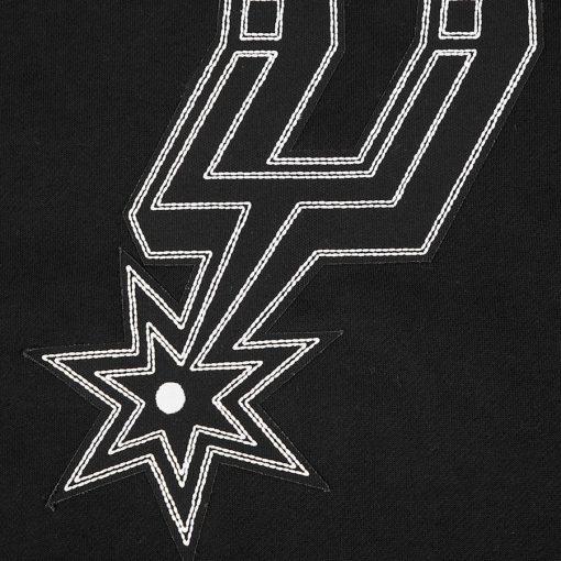 San Antonio Spurs Pro Standard Paint the City Drop Shoulder Sweatshirt – Black - Image 4