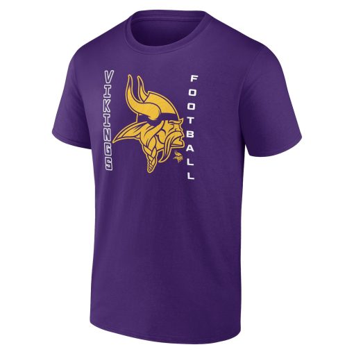 Minnesota Vikings Stellar Personalized Name & Number T-Shirt – Purple - Image 2