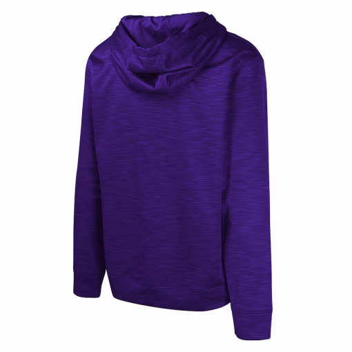Minnesota Vikings Streak Fleece Pullover Hoodie – Purple - Image 3