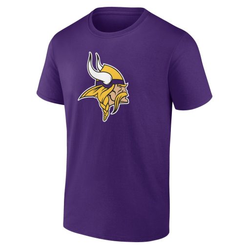 Minnesota Vikings  Team Authentic Custom T-Shirt – Purple - Image 2