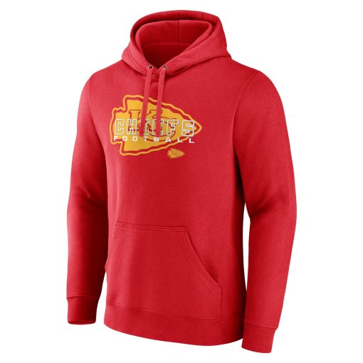 Kansas City Chiefs Stellar Personalized Name & Number Pullover Hoodie – Red - Image 2