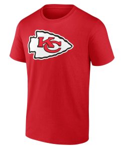 Alternative view of Kansas City Chiefs Team Authentic Personalized Name & Number T-Shirt – Red