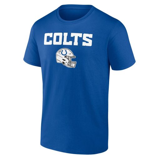 Indianapolis Colts Personalized Name & Number Team Wordmark T-Shirt – Royal - Image 2
