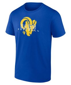 Alternative view of Los Angeles Rams Stellar Personalized Name & Number T-Shirt – Royal