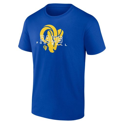 Los Angeles Rams Stellar Personalized Name & Number T-Shirt – Royal - Image 2