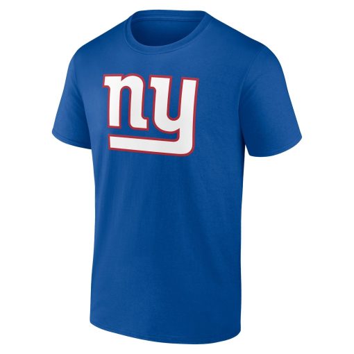 New York Giants  Team Authentic Custom T-Shirt – Royal - Image 2