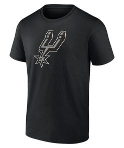 Alternative view of Victor Wembanyama San Antonio Spurs Playmaker Name & Number T-Shirt – Black