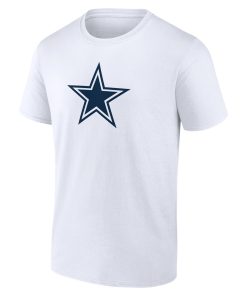 Alternative view of Dallas Cowboys  Team Authentic Custom T-Shirt – White