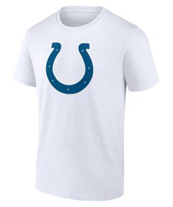 Alternative view of Indianapolis Colts Team Authentic Logo Personalized Name & Number T-Shirt – White