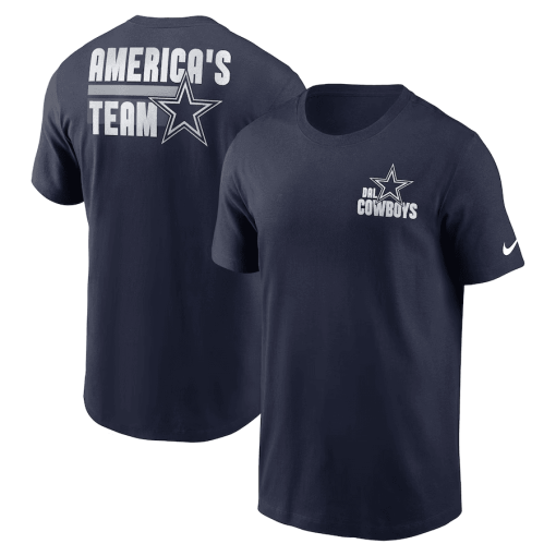 Men’s Nike Navy Dallas Cowboys Blitz Essential T-Shirt