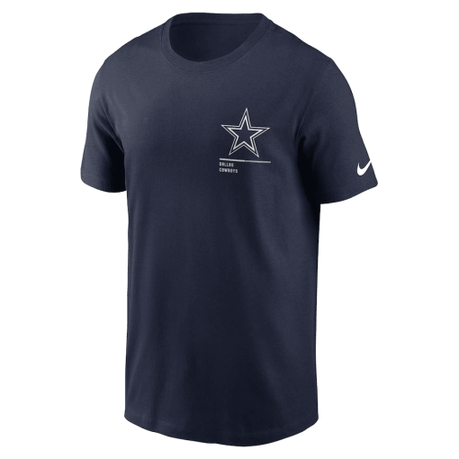 Men’s Nike Navy Dallas Cowboys Team Incline T-Shirt - Image 2