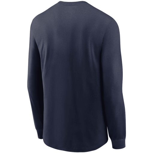 Men’s Nike Navy Dallas Cowboys Primary Logo Long Sleeve T-Shirt - Image 3