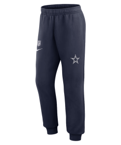 Alternative view of Men’s Nike Navy Dallas Cowboys 2023 Sideline Club Jogger Pants