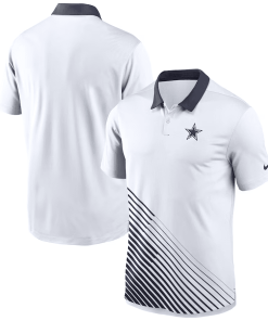 Men’s Nike White Dallas Cowboys Vapor Performance Polo