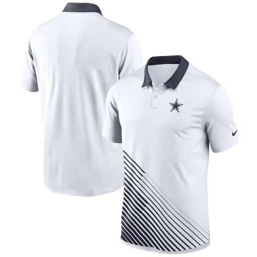 Men’s Nike White Dallas Cowboys Vapor Performance Polo