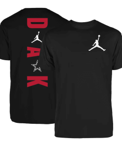 Men’s Jordan Brand Dak Prescott Navy Dallas Cowboys Graphic T-Shirt