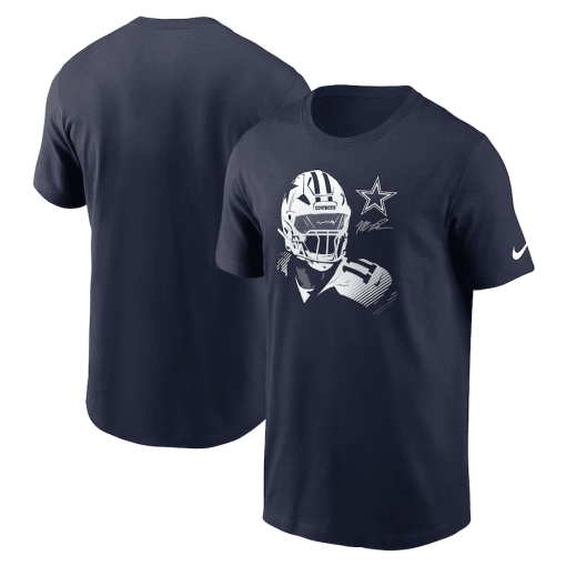 Men’s Nike Micah Parsons Navy Dallas Cowboys Player Graphic T-Shirt