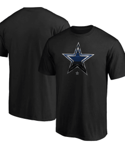 Men’s Fanatics Branded Black Dallas Cowboys Midnight Mascot Logo T-Shirt