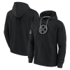 Pittsburgh Steelers Fanatics Elements Pace Fleece Pullover Hoodie – Black