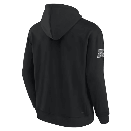 Pittsburgh Steelers Fanatics Elements Pace Fleece Pullover Hoodie – Black - Image 3