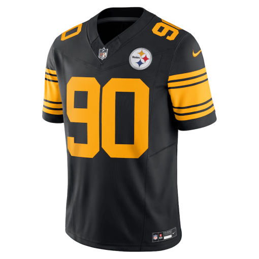 T.J. Watt Pittsburgh Steelers Nike Vapor F.U.S.E. Limited Jersey – Black - Image 2