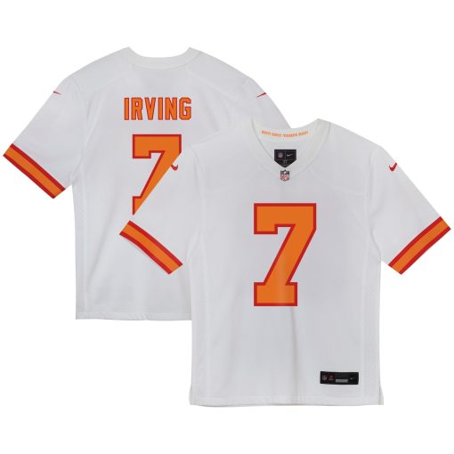 Bucky Irving ’76 Tampa Bay Buccaneers Preschool  Game Jersey – White