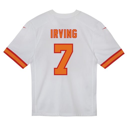 Bucky Irving ’76 Tampa Bay Buccaneers Preschool  Game Jersey – White - Image 3